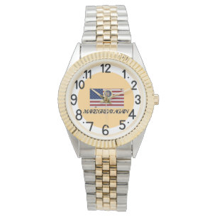  Vintage American Flag With "Make  Great Again" Watch