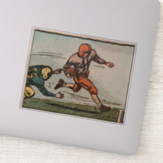 Vintage American Football Illustration Sports Art