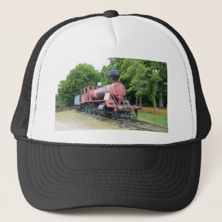 Vintage American Steam Locomotive Trucker Hat
