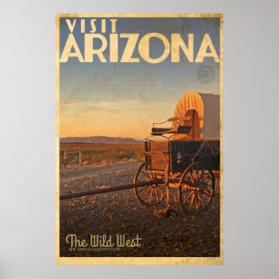 Vintage American Travel Poster -Arizona