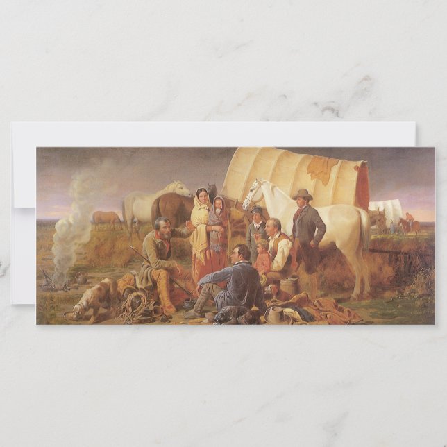 Vintage American West, Advice on Prairie by Ranney (Front)