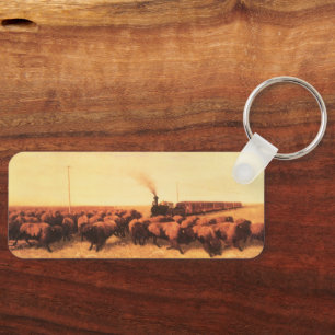 Vintage American West, Held Up by NH Trotter Keychain