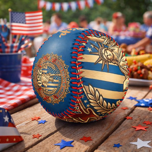 Vintage Americana 250th Anniversary Celebration Baseball