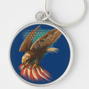Vintage Americana Keychain