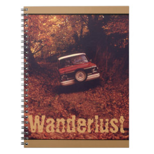 Vintage Americana Wanderlust Notebook