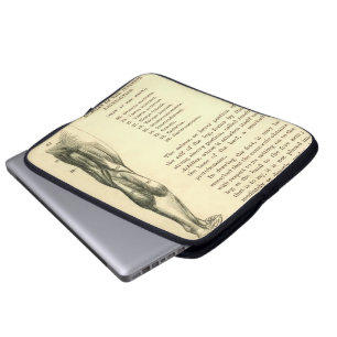 Vintage Anatomy   Leg Muscles Laptop Sleeve
