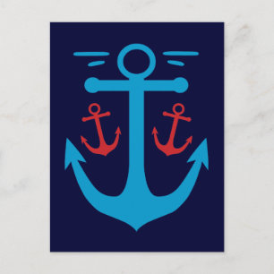 Vintage Anchor Postcard