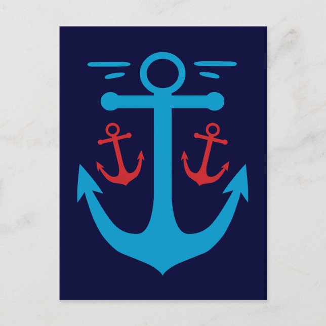 Vintage Anchor Postcard (Front)