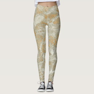 Vintage and classic abstract leggings