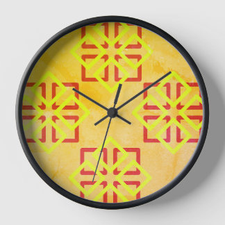 Vintage and Gold Yellow  Clock