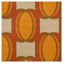 Vintage and Retro styled pattern fabric