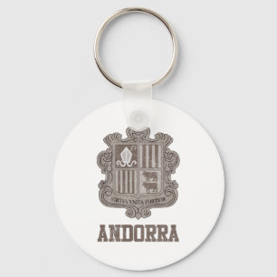 Vintage Andorra Keychain
