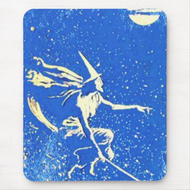 Vintage Andrew Lang Blue Fairy fairytale mouse pad (Front)