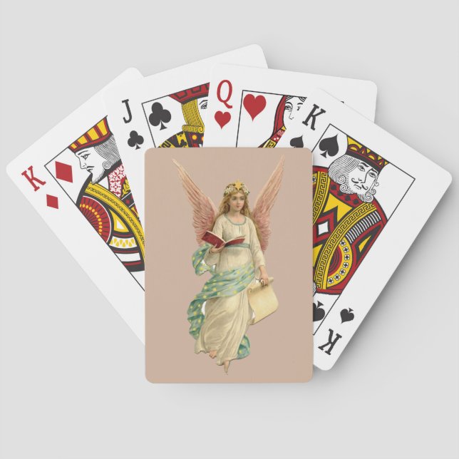 Vintage Angel Playing Cards (Back)