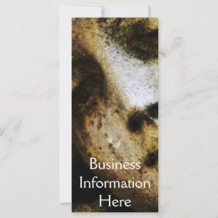 Vintage Angelic Statue Face Bookmark Rack Card
