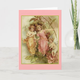 Vintage Angels Note Card