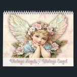 Vintage Angels – Vintage Engel Calendar<br><div class="desc">Bathed in soft pastel rose, blue, and golden tones, these angels bring beauty, grace, and gentle light. They remind us that every day holds a quiet blessing, waiting to be seen with the heart. Let their presence inspire you to walk with hope, surround yourself with beauty, and shine kindness wherever...</div>