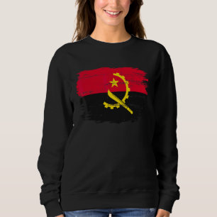 Vintage Angola Flag For Angolan Sweatshirt