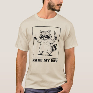 Vintage Angry Raccoon T-Shirt