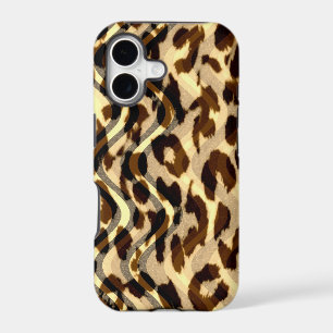 Vintage animal print fur skin of leopard