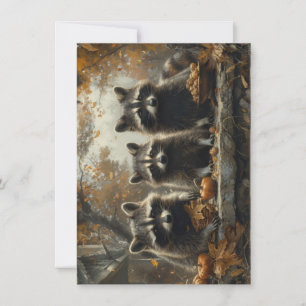 Vintage Animal Scenes Card