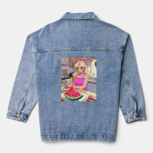 Vintage Anime Denim Jacket