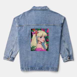 Vintage Anime Denim Jacket