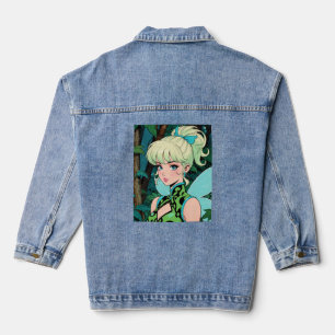 Vintage Anime Denim Jacket