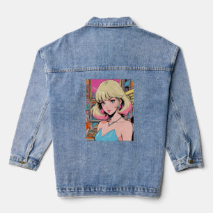 Vintage Anime Denim Jacket