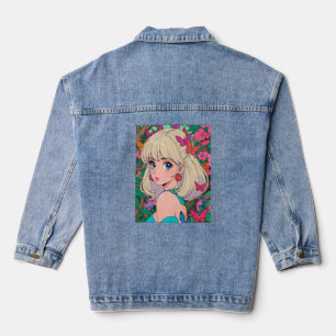 Vintage Anime Denim Jacket