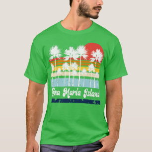 Vintage Anna Maria Island Florida Beach Ocean Surf T-Shirt