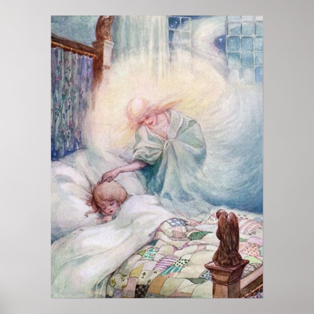 Vintage Anne Anderson The Moon Poster (Front)