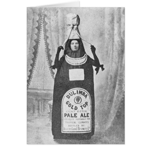 Vintage Anthropomorphic Advertisement  (Front)