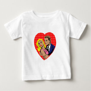 vintage anti valentine baby T-Shirt