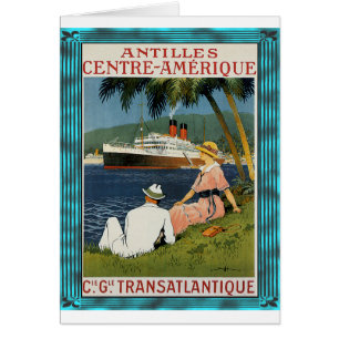 Vintage Antilles Cruise Art