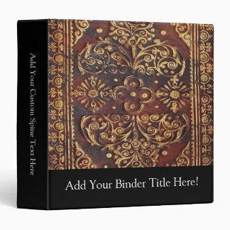 Vintage Antique Book Image Binder