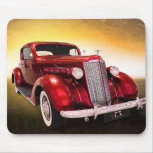 Vintage Antique Car Mouse Pad