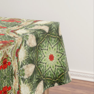 Vintage antique Christmas Themed Part 3 Ephemera Tablecloth