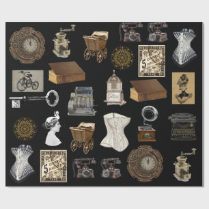 Vintage, Antique & Classic Wrapping Paper