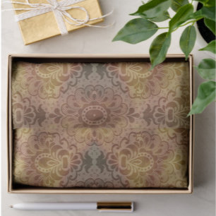 Vintage Antique Damask All Occasion  Tissue Paper