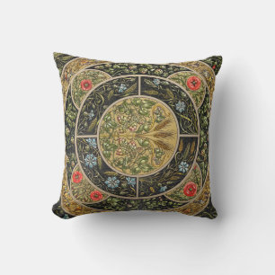 Vintage Antique Design-1 Throw Pillow