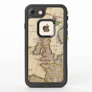 Vintage Antique Map of the United Kingdom