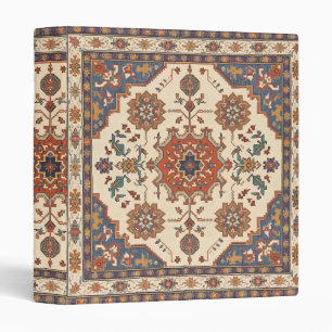 Vintage Antique Persian Oriental Turkish Pattern Binder