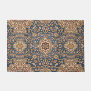 Vintage Antique Persian Oriental Turkish Pattern  Doormat