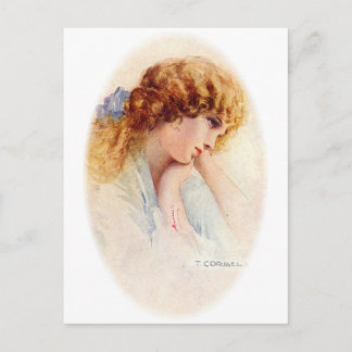 Vintage Antique Portraits & Illustrations of Women Postcard
