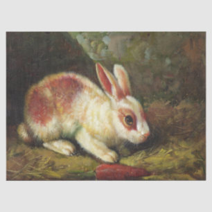 Vintage Antique Rabbit Bunny Farmhouse Rustic Tissue Paper