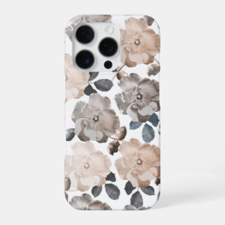 Vintage Antique Roses Iphone 16 Mobile Cell Phone Pro Case
