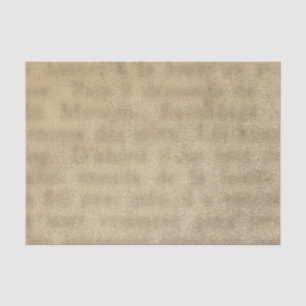 Vintage Antique Sepia Book Page Decoupage Texture Tissue Paper