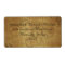 Vintage Antique Teastain Swirl Wedding
