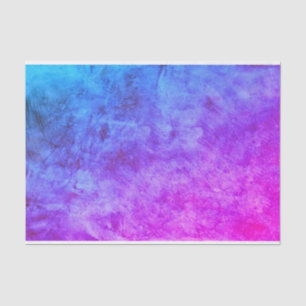 Vintage Antique Textured Pink Blue Decoupage Tissue Paper